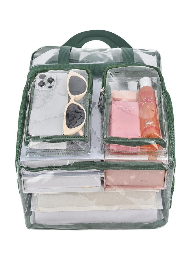 Oraben Clear Bag for Stadium Events 12x6x12 Clear Tote Bag for Women Transparent Lunch Bag for Work Sports Concert - Image 4